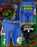 ZOMBIE BROS COMPRESSION SHORTS